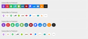 PowerPress 8.0: new styling options for "subscribe to podcast" buttons