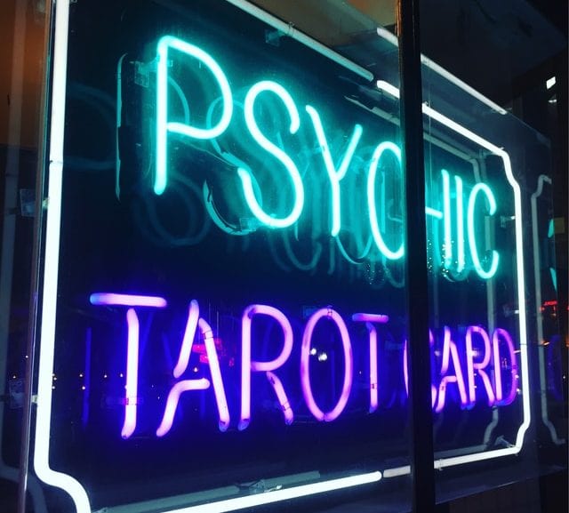 Psychic reading sign