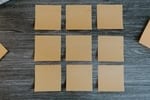 Blank post-its