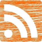 Orange and white rss feed