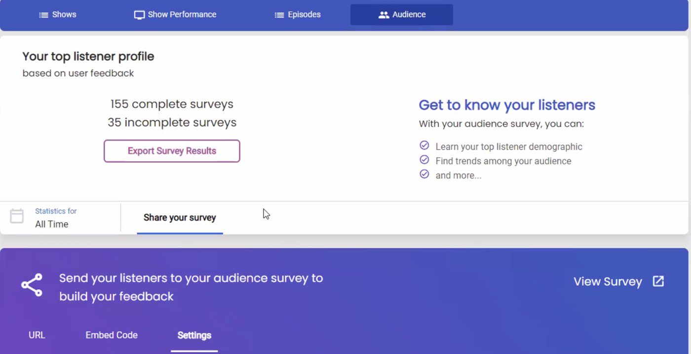 Podcast Audience Surveys - Blubrry Podcasting