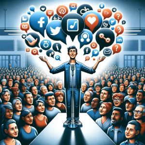 Audiences respond to social media
