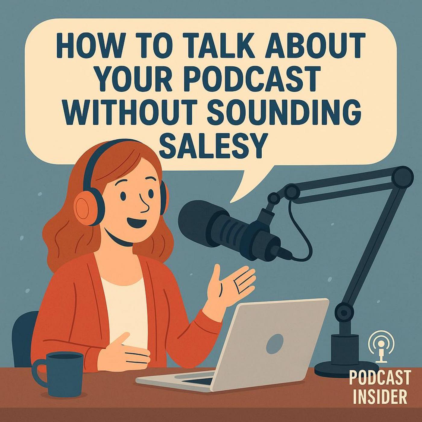 How to Talk About Your Podcast Without Sounding Salesy